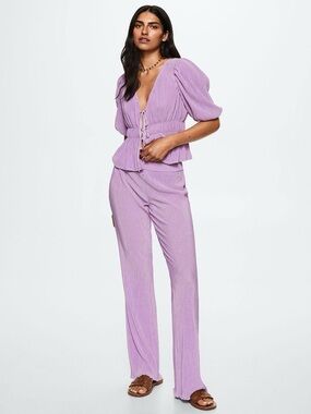 MANGO Lavender Two Piece Set M/L